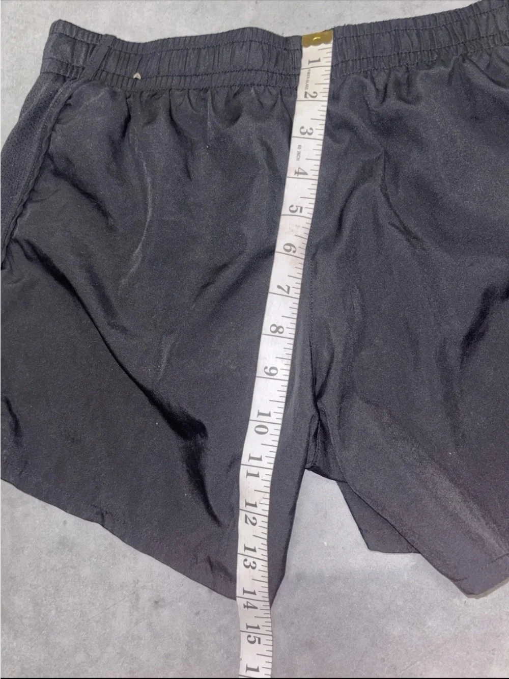 Nike Dri Fit 2Pc Set Center Swoosh Sports Bra Athletic Shorts Black Fits SZ.S - Picture 7 of 9